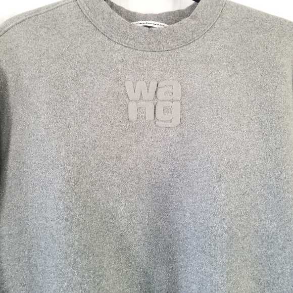 Alexander Wang | Puff Logo Sweatshirt - Picture 3 of 8